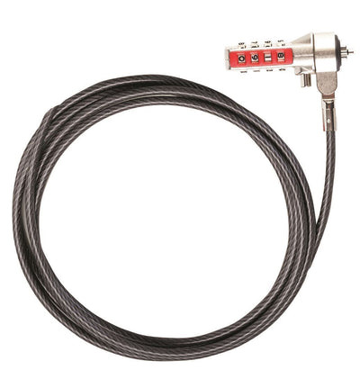 DEFCON® T-Lock Resettable Combo Cable Lock